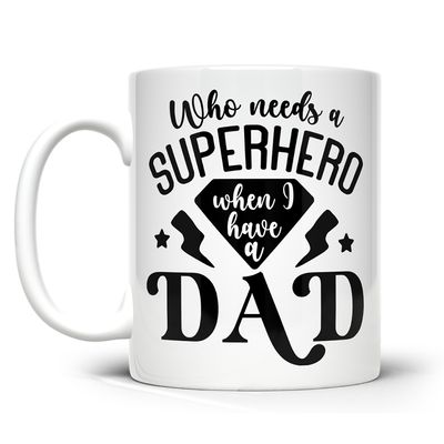 Super Hero Dad, Gift for Father, Dad Gift, Dad Mug Gifts_img_1