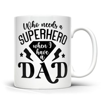 Super Hero Dad, Gift for Father, Dad Gift, Dad Mug Gifts_img_2