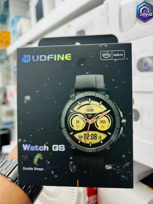 Udfine Watch GS 1.38″ HD Display Bluetooth Calling Alexa with GPS Smartwatch Double straps – Black Color_img_1
