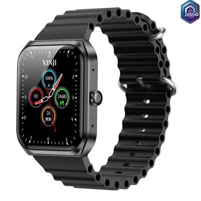 XINJI COBEE C1 PROS Calling Smartwatch – Black_img_0