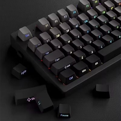 Black Gradient Side Engraved 130 Keys - OEM_img_1
