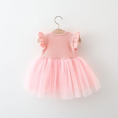 🎀 Baby Girl Summer Princess Dress – Puffy Veil Skirt (Western Style)_img_1