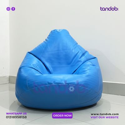 XXL Bean Bag Chair - Sky Blue Color_img_1