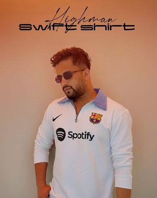 Premium Sweatshirt Barcelona (White)