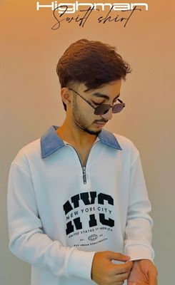 Premium Sweatshirt NYC (White)