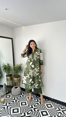 2Pis Co-ord Digital Floral Printed_img_3