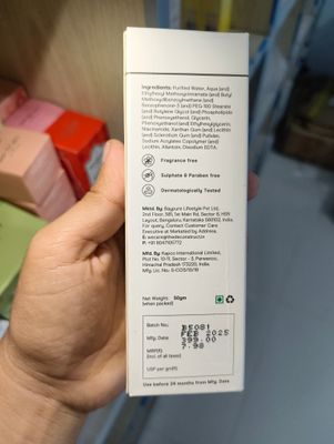 Deconstruct Fluid Brightening Sunscreen with spf 50+ - Prevents Tanning & Provides a Brightening effect 50g_img_1