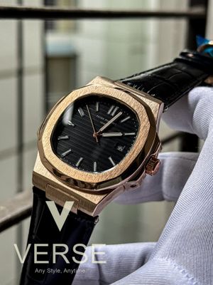 Patek Philippe Nautilus Black Belts Quartz_img_2
