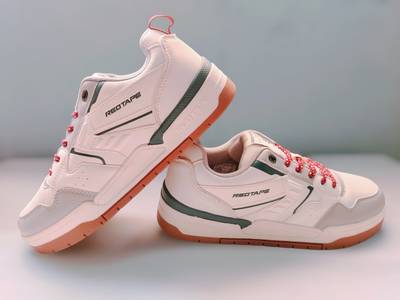 Men’s Casual & Running Sneakers | Orange White_img_1
