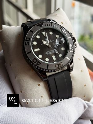 ROLEX YACTH MASTER FULL BLACK SWEEP