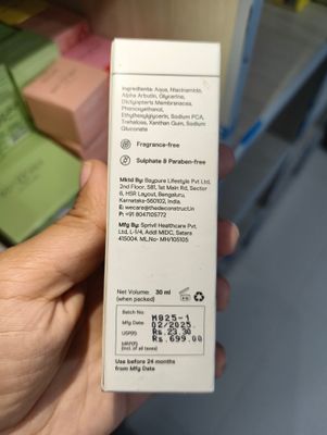 deconstruct Clearing Niacinamide Serum - 5 % Niacinamide + 2 % Alpha Arbutin 30ml_img_1