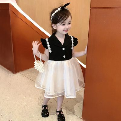 Kids Girls Princess Velvet Elegant Dress (1–7 Years)_img_1