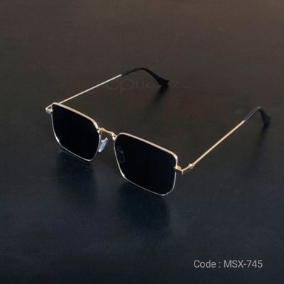 745 Metal Black Sunglass_img_0