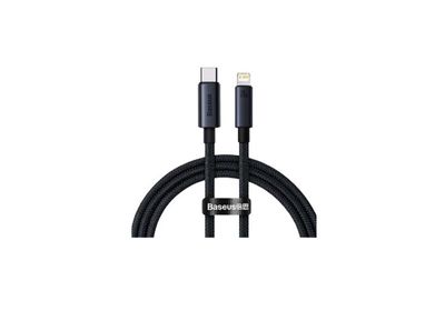 Baseus Minimalist Series 20W Type-C to iP Fast Charging Black Data Cable_img_0