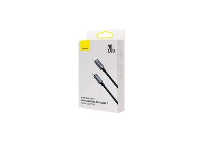 Baseus Minimalist Series 20W Type-C to iP Fast Charging Black Data Cable_img_1