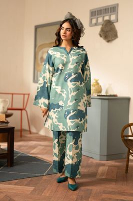 2Pis Co-ord Digital Floral Printed_img_0