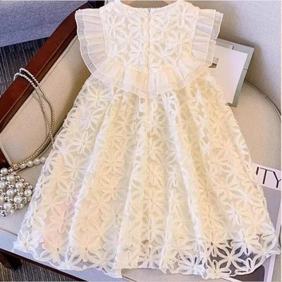 Kids Girls Princess Lace Skirt Party Dress (1 to 8 years)_img_3