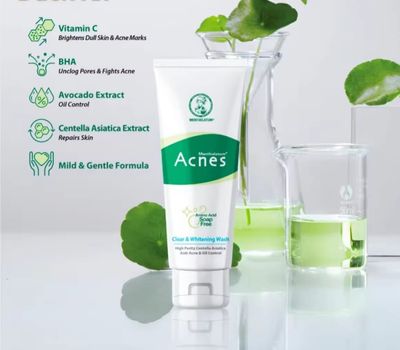Mentholatum Acnes Clear & Whitening Wash (50g)_img_1