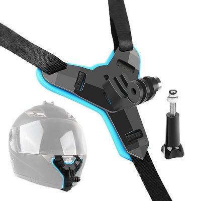 Helmet Chin Mount and Mobile Holder For Smartphone & Action Camera- Black_img_1