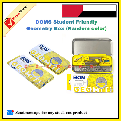 DOMS Geometry Box Student Friendly Geometry Box  (Multicolor)_img_3