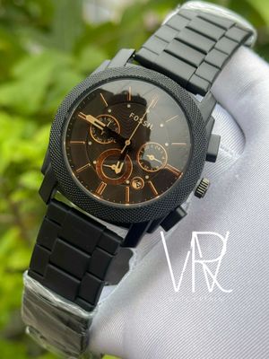 FOSSIL CHAIN CHRONOGRAPH BROWN GLASS_img_0