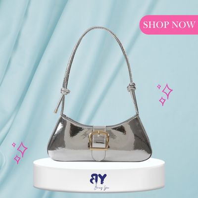 2025 Chic Top-Selling PU Shoulder Bag – Women’s Luxury Crossbody & Shoulder Bag | Bright Color Buckle Design | Party Purses_img_2