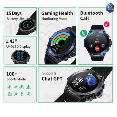 Black Shark S1 Pro Smart Watch – Blue Color_img_1