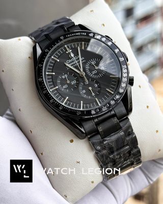 OMEGA CHAIN CHRONOGRAPH FULL BLACK_img_0
