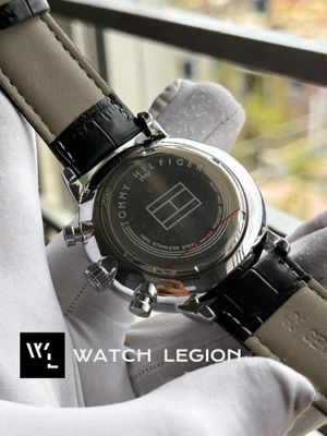 HILFIGER LEATHER BLACK BELT WHITE DIAL_img_3
