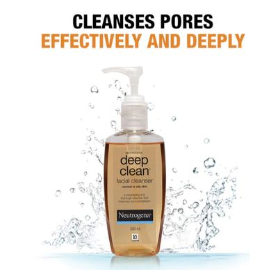 Neutrogena Deep Clean Facial Cleanser 200ml_img_1