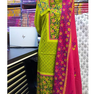 Premium quality three-piece Cotton & printed_img_9