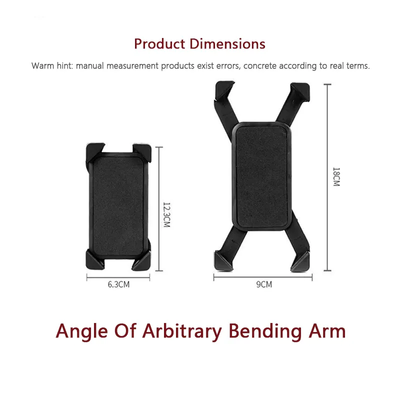 New Car Phone Holder Accessories 360 Rotation Holder For Motorcycle Bike Electric Scooter_img_4