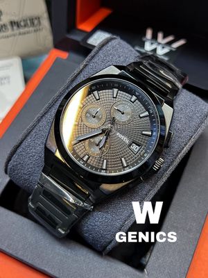 Fossil Original Chronograph Full Black_img_1