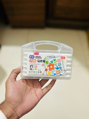 Acrylic Brush Pen - 12 Colors_img_4