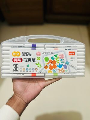 Acrylic Brush Pen - 36 Colors_img_2