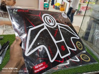 Premium Full Tanky Pad Sticker For Pulser N-250_img_0