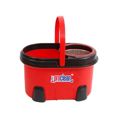 Regular Rotary/Spin Mop Floor Cleaning Mop_RM-0032_Red_img_7