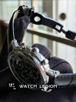 PATEK BLACK BELT SILVER CASE SIMPLE BLACK DIAL_img_2