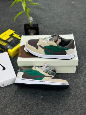 Jordan 1 X Travis Scot Fragment Low  "Medium Olive" (1:1)_img_0