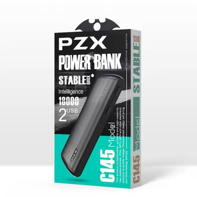 PZX C145 18000mAh Power Bank | 10W Fast Charging | Dual USB & Flashlight_img_0