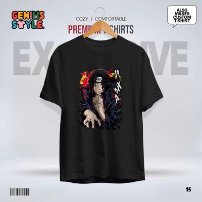 Itachi (Naruto) Drop Shoulder T-shirt - 15_img_0