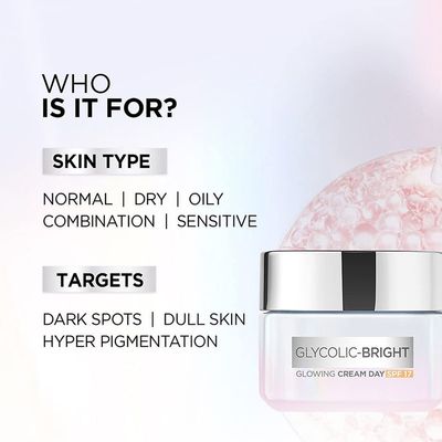 L’Oreal Paris Glycolic Bright Glowing Day Cream – 50ml_img_1