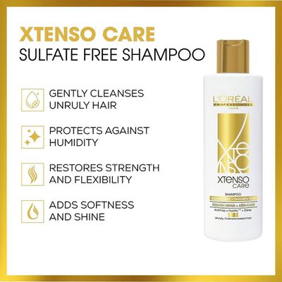 L’OREAL PROFESSIONNEL XTENSO CARE SULFATE FREE SHAMPOO – 250ML_img_1