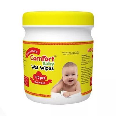 Comfort Baby Wet Wipes (Yellow Jar)_img_0