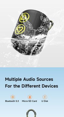 AWEI KA13 Portable Waterproof RGB Bluetooth Speaker_img_1