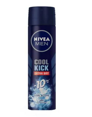 Nivea Men Body Spray Cool Kick Extra Dry 150 ml_img_0