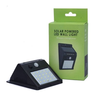Solar Powered LED Wall Light, Motion PIR Sensor, and CDS Night Sensor_img_1