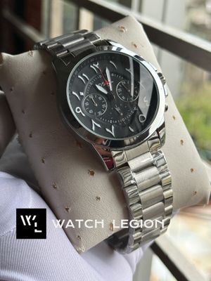 FOSSIL ARABIC CHRONO FULL SILVER BLACK DIAL_img_2