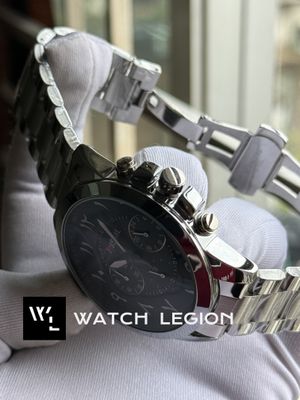 FOSSIL ARABIC CHRONO FULL SILVER BLACK DIAL_img_3