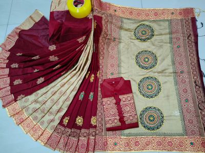 শাড়ি পাঞ্জাবি কাপল সেট_img_6